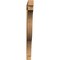 Ekena Millwork Funston Block Rough Sawn Bracket, Western Red Cedar, 4"W x 44"D x 48"H BKT04X44X48FST05RWR - alternate 2